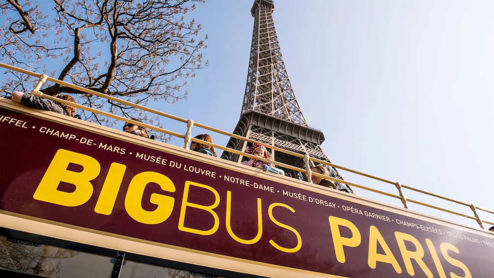 Eiffel Tower: 2nd Floor Access + City Bus Tour